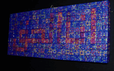 Kufic Script Inspired Mosaic